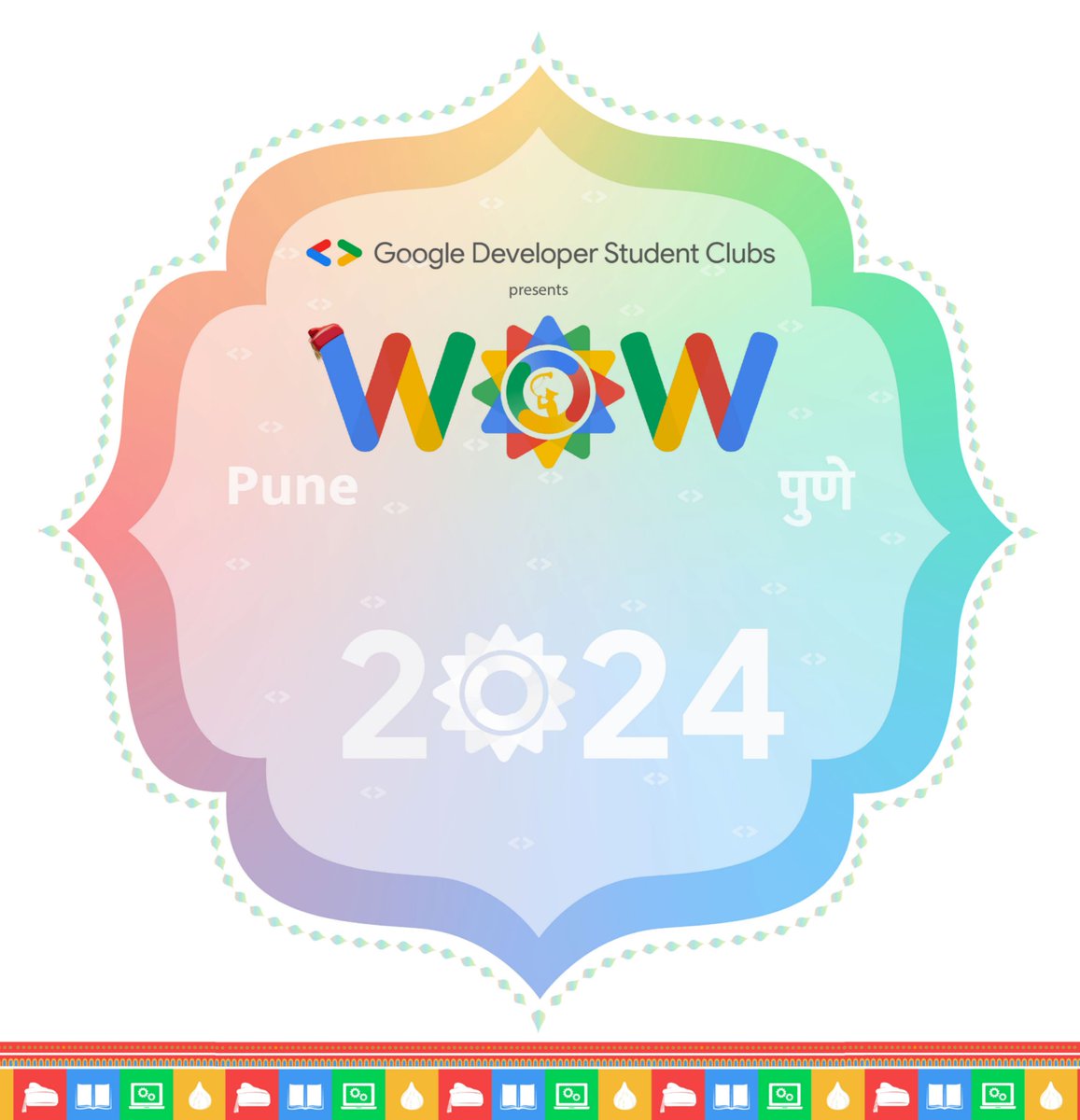 GDGoCPune's tweet image. Calling all tech-geeks in #Pune! 📣 GDSC WoW is coming your way with a lineup of exciting #events, including hands-on #workshops, insightful #Speakers Sessions, and #networking #opportunities! Mark your calendars and join us for an unforgettable experience!

#GDSCWOW #GDSC #WoW