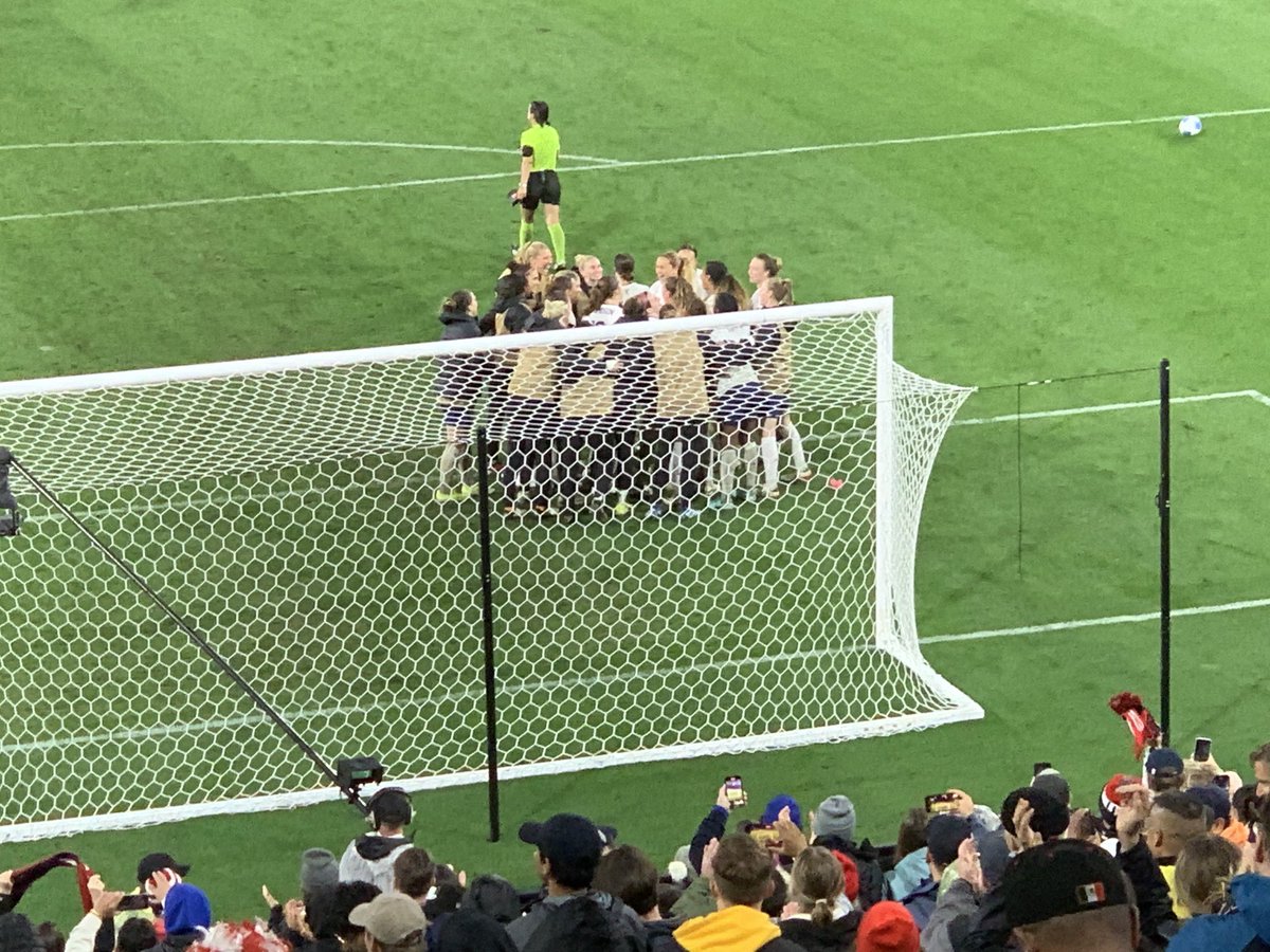 Had fun in the rain tonight seeing US win in PKs. They played in slop because Snapdragon's crap field was flooded by one-third of an inch of rain. Can thank cheap SDSU for that.