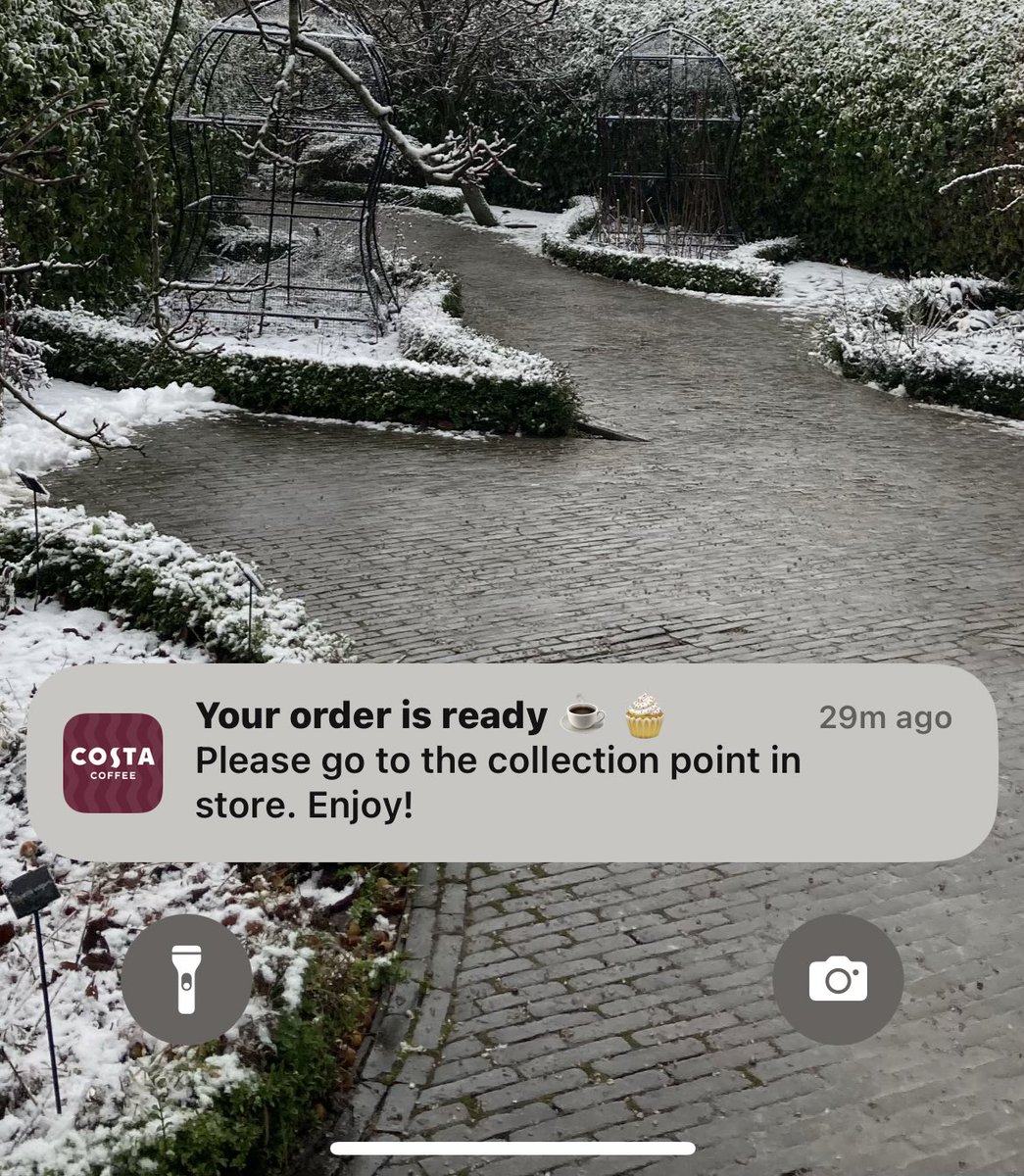wulise1981's tweet photo. Thanks @CostaCoffee I ordered &amp; collected it Monday morning unless you have made me another 😆 https://t.co/vz1PI0U6L4