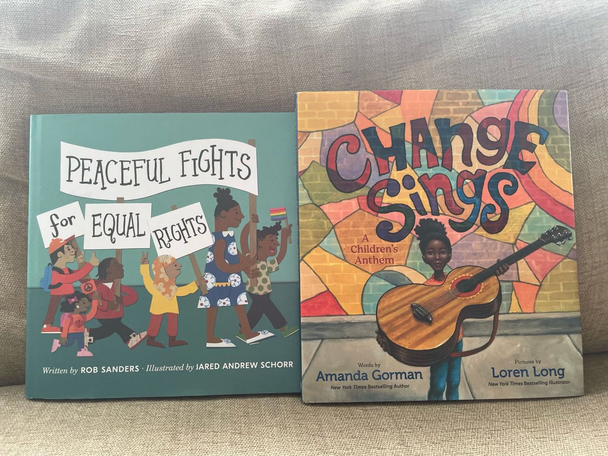 Happy #WorldBookDay today we will be on here promoting the teams love of books! We start with Julie Ann… Two great books encouraging the reader of the power of using your voice for good and to affect change. #WBD2024
