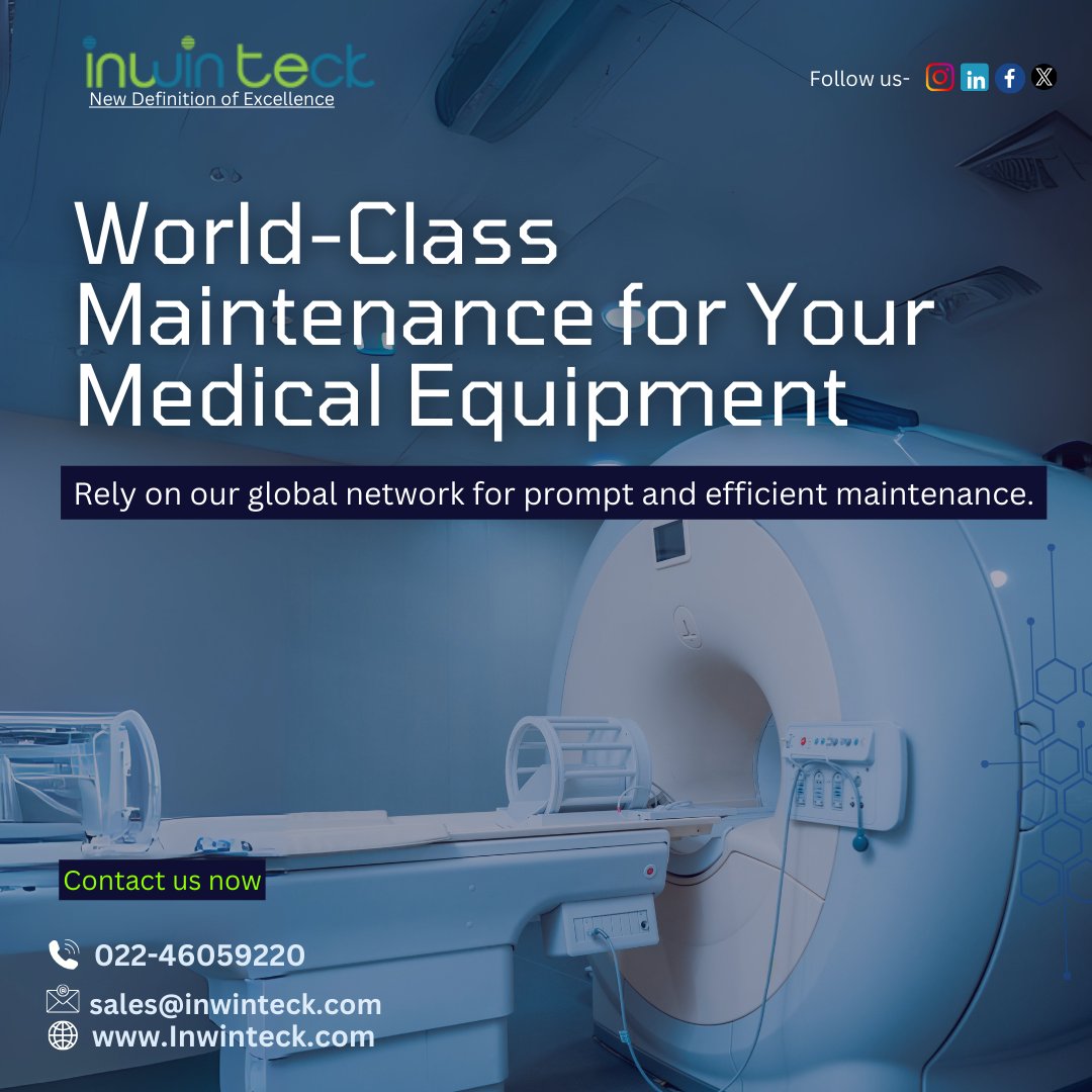 Inwinteck_com's tweet photo. Choose our global maintenance services to keep your medical equipment operating at peak performance worldwide. Your satisfaction, our commitment.

#InwinTeck #OEM   #MedicalDevice #MedicalDevices #HardWareReplacement #OEMCompany #DisasterRecovery  #MedicalOEM #HealthCare https://t.co/aajlj6bYWX