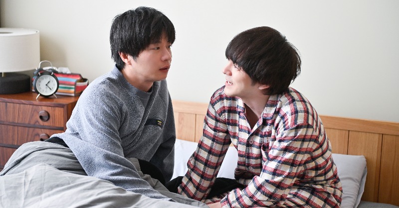 telasa_jp's tweet photo. ／
『#おっさんずラブ-リターンズ- 』
スピンオフ『#禁断のグータンヌーボ』前編
#テラサ で独占配信中❣
＼

おっさんたちのオノロケ満載💗

本編に出てきた春田＆牧、春田母＆ATARU
Wデートエピソード登場✨

休日のイチャイチャタイムも💕

#田中圭 #林遣都 #金子大地 #井浦新 #眞島秀和