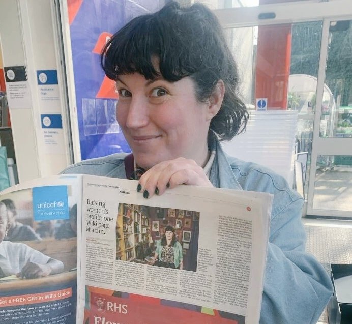 lucyajmmoore's tweet photo. ICYMI (entirely possible!) the @guardian featured my project to write a @wikipedia article for a woman from every country in the world! 
https://t.co/ymQ2pr5ZvS
💻 @RobynVinter https://t.co/Xpv7TDMdw6