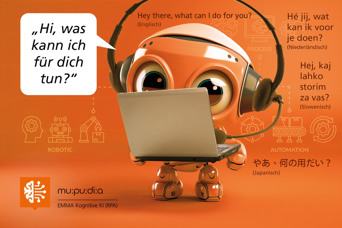 PSITechnics's tweet photo. Jetzt Mitarbeiter von lästigen Routinearbeiten entlasten, damit sie sich endlich auf das konzentrieren können, was wichtig ist! Mehr unter https://t.co/nC8eZDWZUx
🚀Entdecken Sie die Zukunft der #Prozessautomatisierung mit #mupudia #RPA EMMA Kognitive KI
#RoboticProcessAutomation https://t.co/ODiGOX2j7G