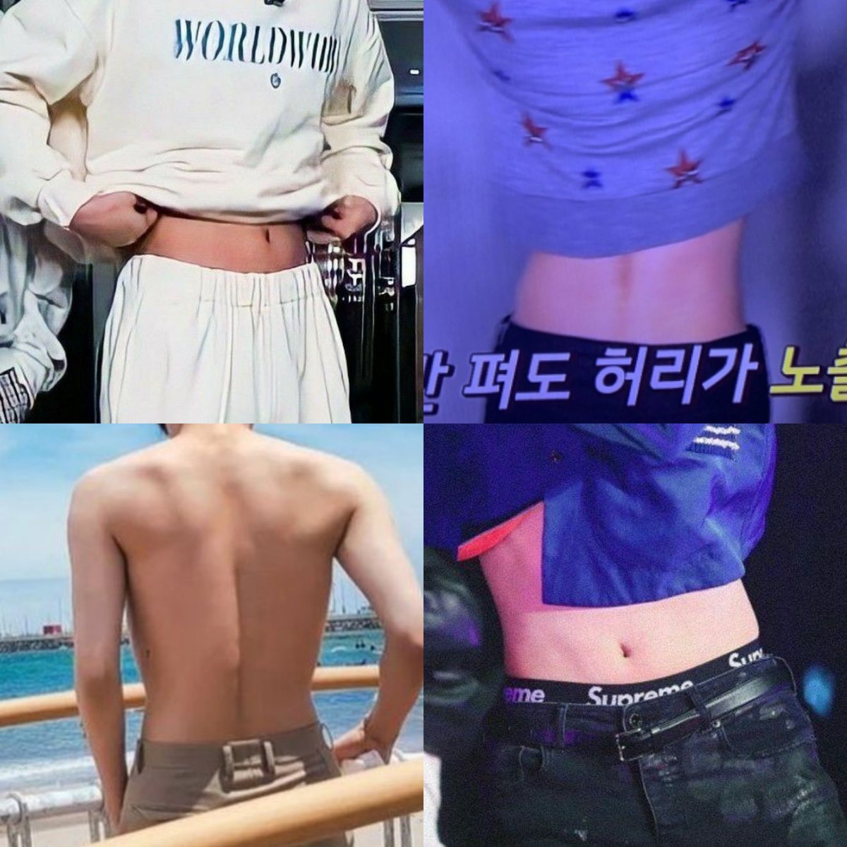 Jin needs to wear a belly chain for ksj1 concept photoshoot