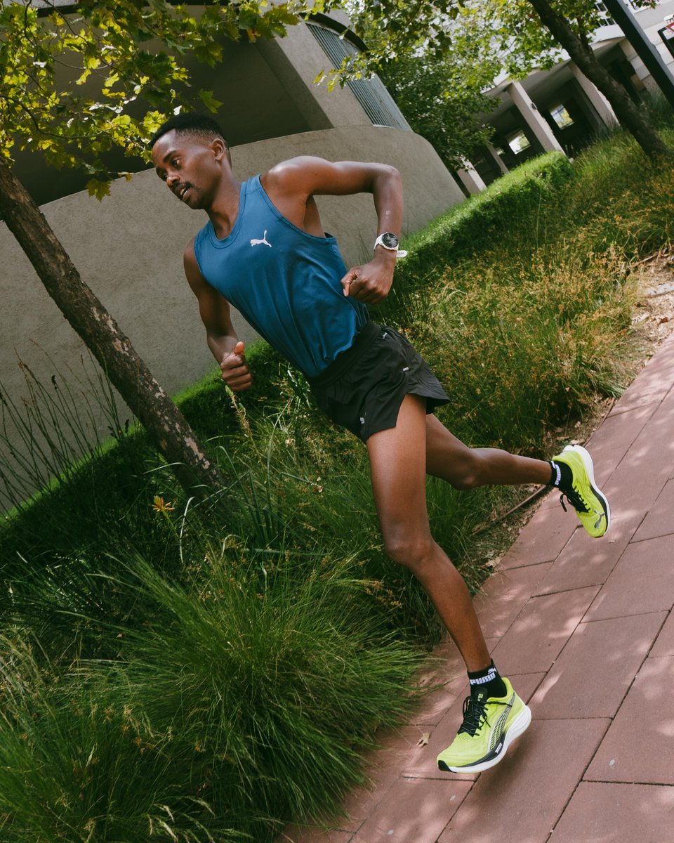 PUMASouthAfrica's tweet photo. Welcome to the PUMA Fam @Givemorerun 👟
FOREVER.FASTER. https://t.co/aMB38f0fJm