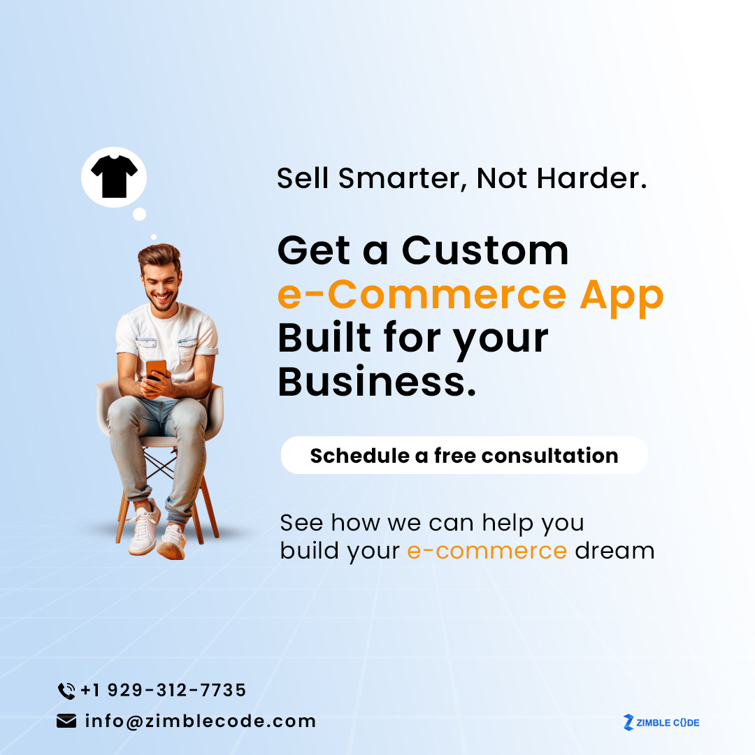 zimblecodeus's tweet image. Do you have an #eCommerce business? If you're planning to build your own eCommerce app, get in touch with #ZimbleCode.
Contact us: bit.ly/3wnRxQ3
#ecommerceappbuilder #ecommerceappdevelopment #ecommercebusiness #ecommerce #appdevelopmentcompany #appdevelopment