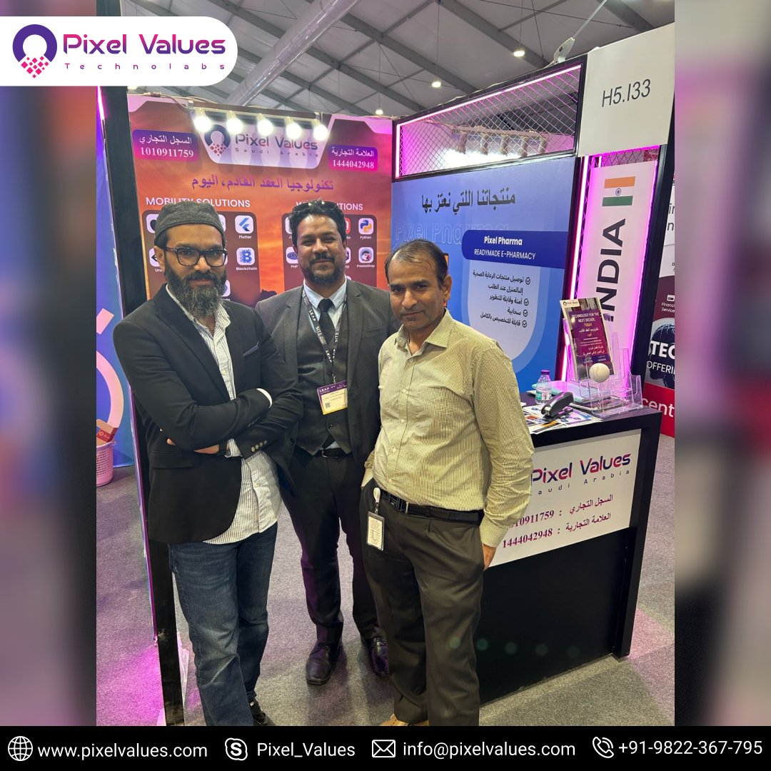 ValuesLabs's tweet photo. ✨It's 3rd day of #LEAP2024  and we're having a fantastic time
🌐 https://t.co/6pUshwfKah

#PixelValuesTechnolabs #PixelValues #Leap2024 #Exhibition #MobileAppDevelopmentCompany #Leap2024Expo #CuttingEdgeIT #ITSolutions #TechNeeds #Collaboration #LetsConnect #ExplorePossibilities https://t.co/eJq3w2iXCU