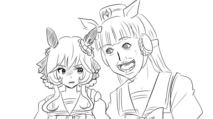 ウマ娘でドンナちゃんのゴリ度が強調されるほど貴婦人タックルはじき返した白くてデカいアレの存在がおかしくなる 