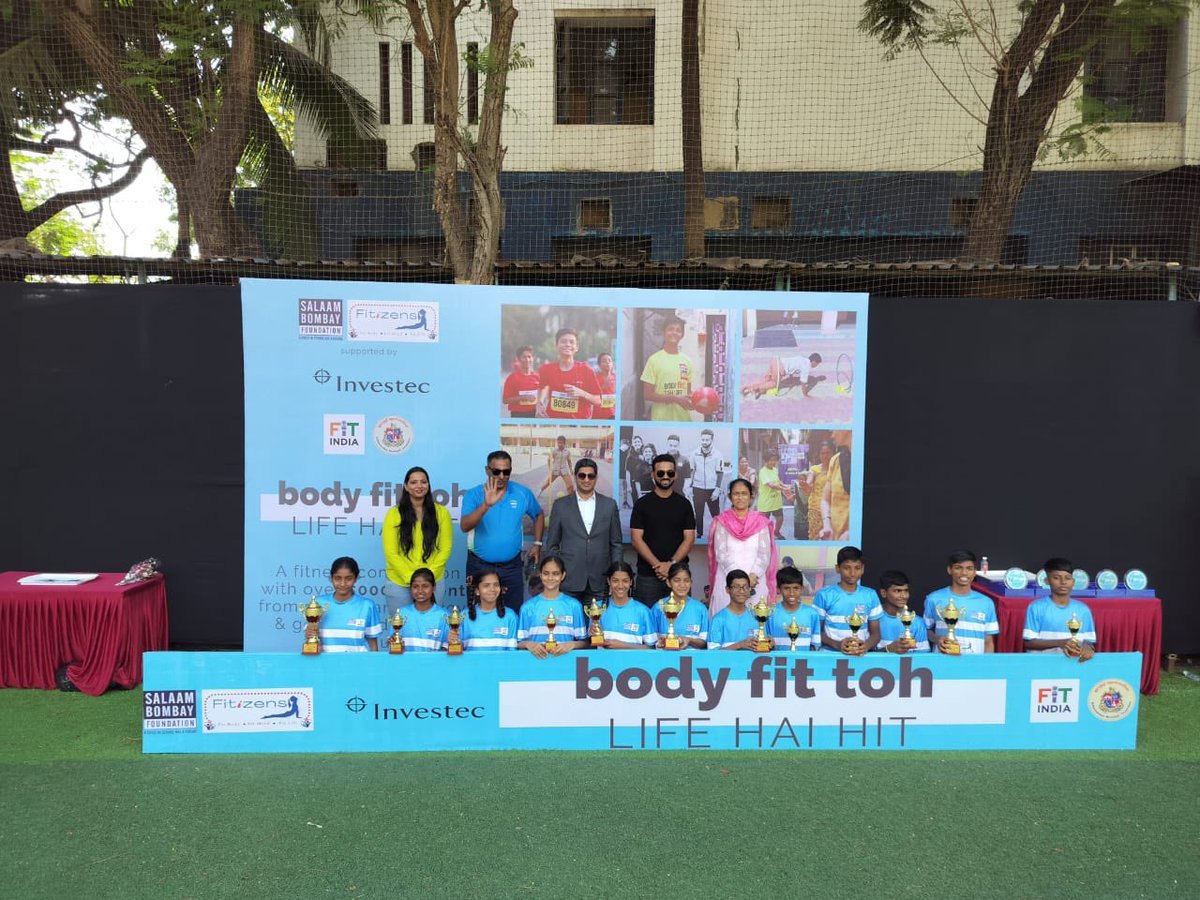A healthy life is the secret to a happy life! Glad to have connected again with @salaambbayorg and @mybmc to promote fitness in the most fun way possible with children!