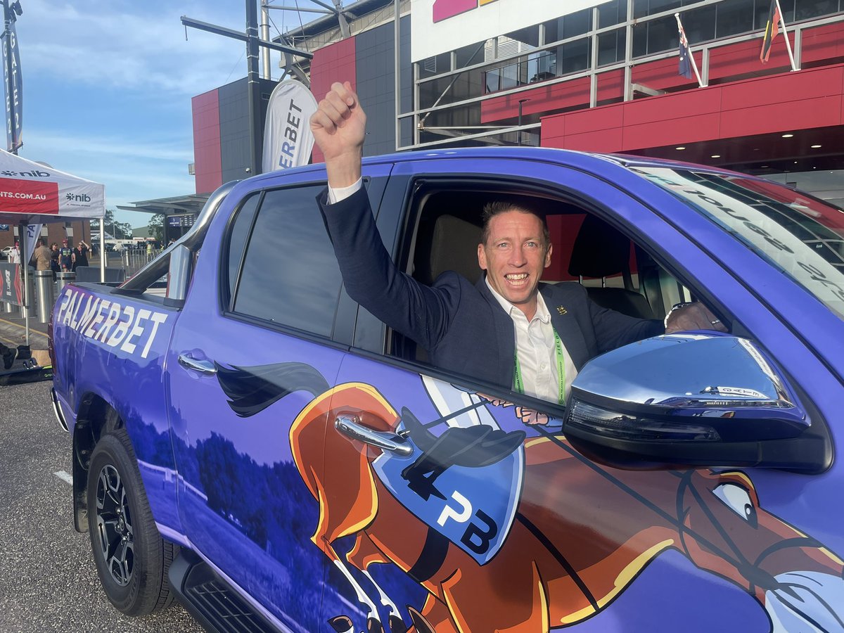 No <a href="/kurt_gidley/">Kurt Gidley</a> You can’t take the truck home 😂 <a href="/NRLKnights/">Newcastle Knights</a>