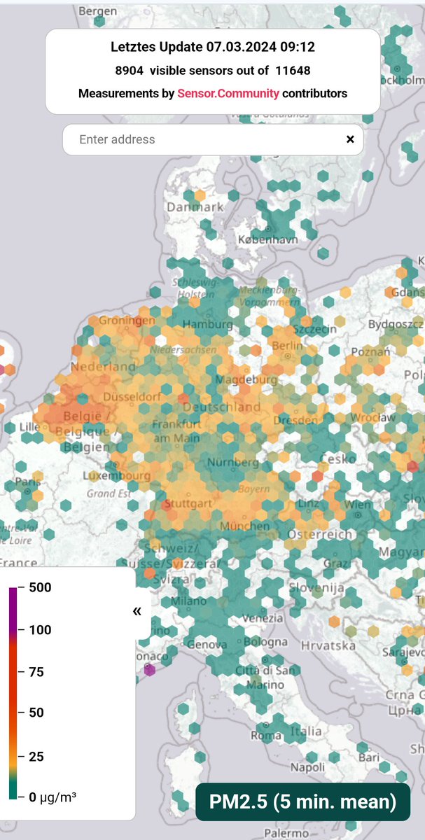 Heutige #Luftqualität in weiten Teilen in #Deutschland: schlecht! 💔

#Berlin schlecht 🙁
#München  ... 🙁
#Köln ... 🙁
#Düsseldorf ... 🙁
#Stuttgart schlecht 🙁

👉 Schlechte Luft ist gesundheitsschädlich.

#Luft #Umwelt #Gesundheit #Holz #Kinder #heizenmitholz #Kamin