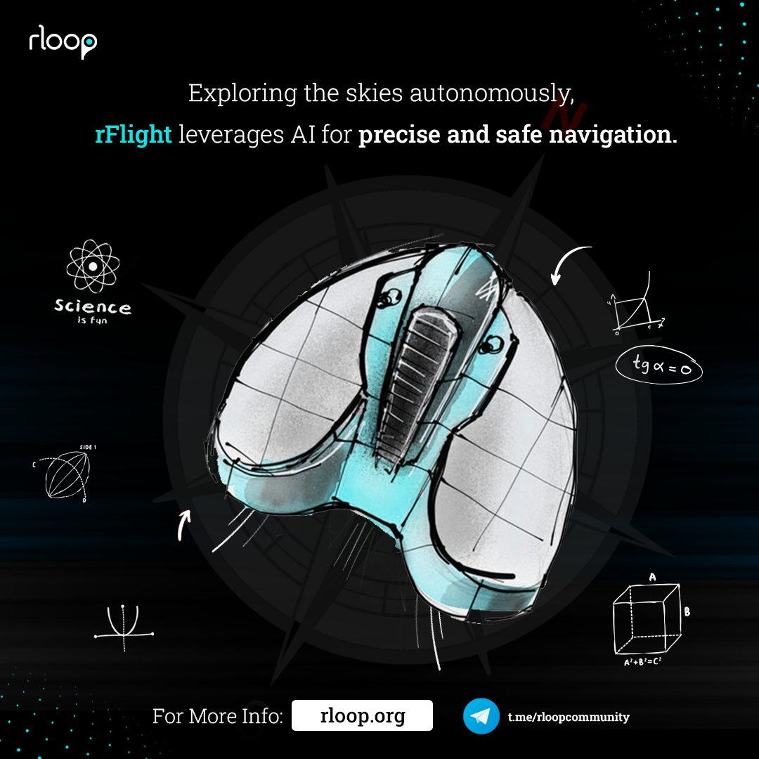 rLoopDAO's tweet photo. Exploring the skies autonomously, rFlight leverages AI for precise and safe navigation.
Join us on Telegram 👉https://t.co/qRItTfxFVC
#Hyperloop #AI #decentralized #rFlight #rLoopToken #NFTs #Hyperlooptechnology #Web3 #DAO #crypto #hyperloop #rloop #AI #realworld #Travel #ArtificialIntelligence