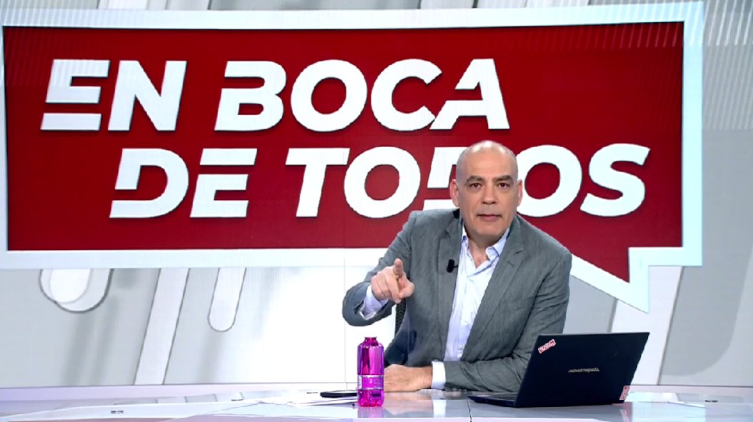 #Audiencias #FelizMiércoles #6Marzo 📺
RÉCORD HISTÓRICO de @EnBocaDe_Todos en la mañana de Cuatro 😀👏
#EnBocaDeTodos6M: 6.8% y 224.000 @Nacho_Abad @claramurillotv @enJordiJulia @EstherYez @eva_borao @LeticiaCoco @MAngelSilva @segarra_carlos @SoniaFerrerTV @rebecmarin…