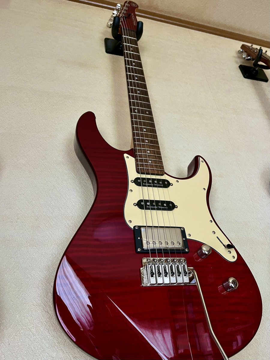 PLATZ's tweet photo. 注文してた #YAMAHAの #pacifica612viifmx をゲット！ #Ibanez540S が思いのほか高く売れて、他にもこまごま売ったので、実質負担ゼロ😆久々に楽器屋さんで試奏して、緊張🫨メチャ弾きやすくて大満足！ https://t.co/Rx8YSZNF8c