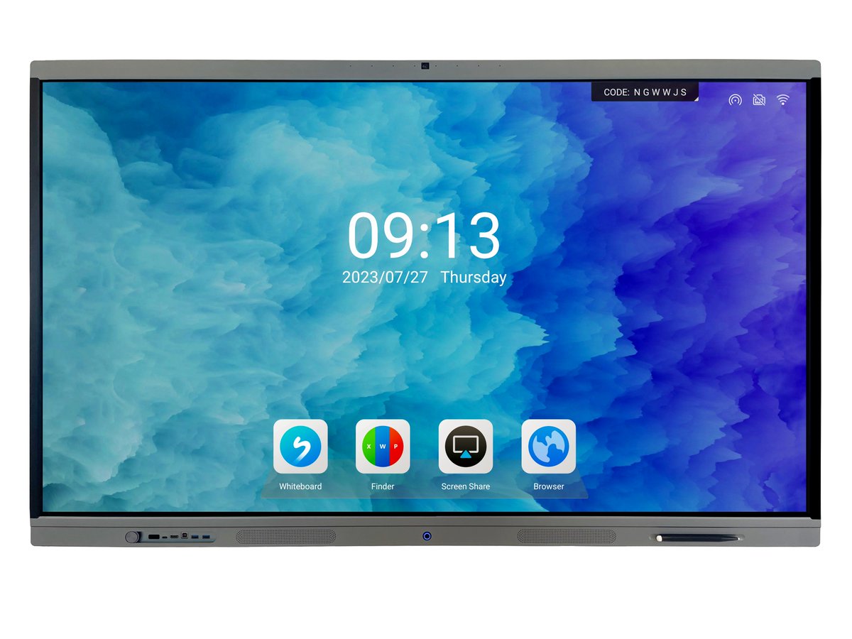 Rae73497511's tweet photo. Auveeya Q6 series interactive flat panel~
Unique style + independent design, price and quality complement each other ~
Key feature:
• UHD 3840X2160 (4K)
• Powered by Android 13
• High accuracy IR 20 touches
• Zero-bonding technology with double-side AG glass https://t.co/JcwiRLWwjk