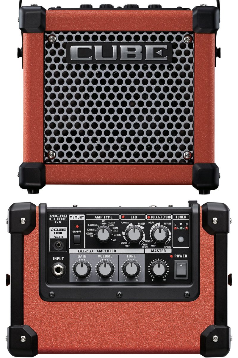 KannunUnnun's tweet image. 私が使うマニアックだけど重宝しているアイテム④

・Roland MICRO CUBE GX

決め手の9割は、色と見た目です🤣

赤いシンセ用のアンプに
手頃で使い勝手の良いものを探したところ
想像以上に良い音でびっくり

本来ギター用なのですが
シンセにも問題なく使えます👍🏻
#Roland #MICROCUBEGX #MICROCUBE