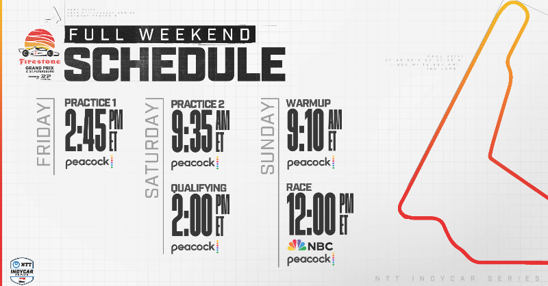IndyCar's tweet photo. This is not a drill: #INDYCAR is going racing! 🙌
 
How excited are you for opening weekend in the Sunshine State? 🥳