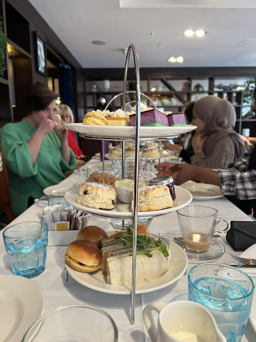 Afternoon tea ☕️ 😋team building for a wonderful, hardworking team! #teamworking #camaderie