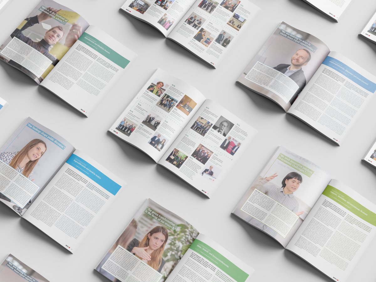 3/3 Unter dem Leitmotiv "Wirtschaftsforschung für morgen" richtet der Bericht das Scheinwerferlicht auch auf die jungen Forscher:innen des #WIFO. <a href="/GFelbermayr/">Gabriel Felbermayr</a>: "Nur wenn wir als Institut weiterhin die besten Köpfe für uns gewinnen, können wir unsere strategischen Ziele