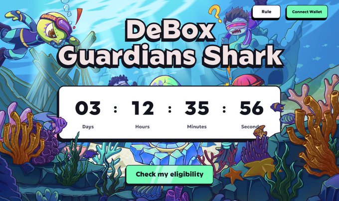 Chào mừng Debox Guardians Shark~

DeBox Việt Nam GA 5 slots WL

1️⃣ Follow <a href="/DeBox_Social/">DeBox</a> <a href="/____/">amir</a>
2️⃣ Like, RT, and tag 3 friends
3️⃣ Truy cập
app.debox.pro
debox.pro

⏰ 48 tiếng