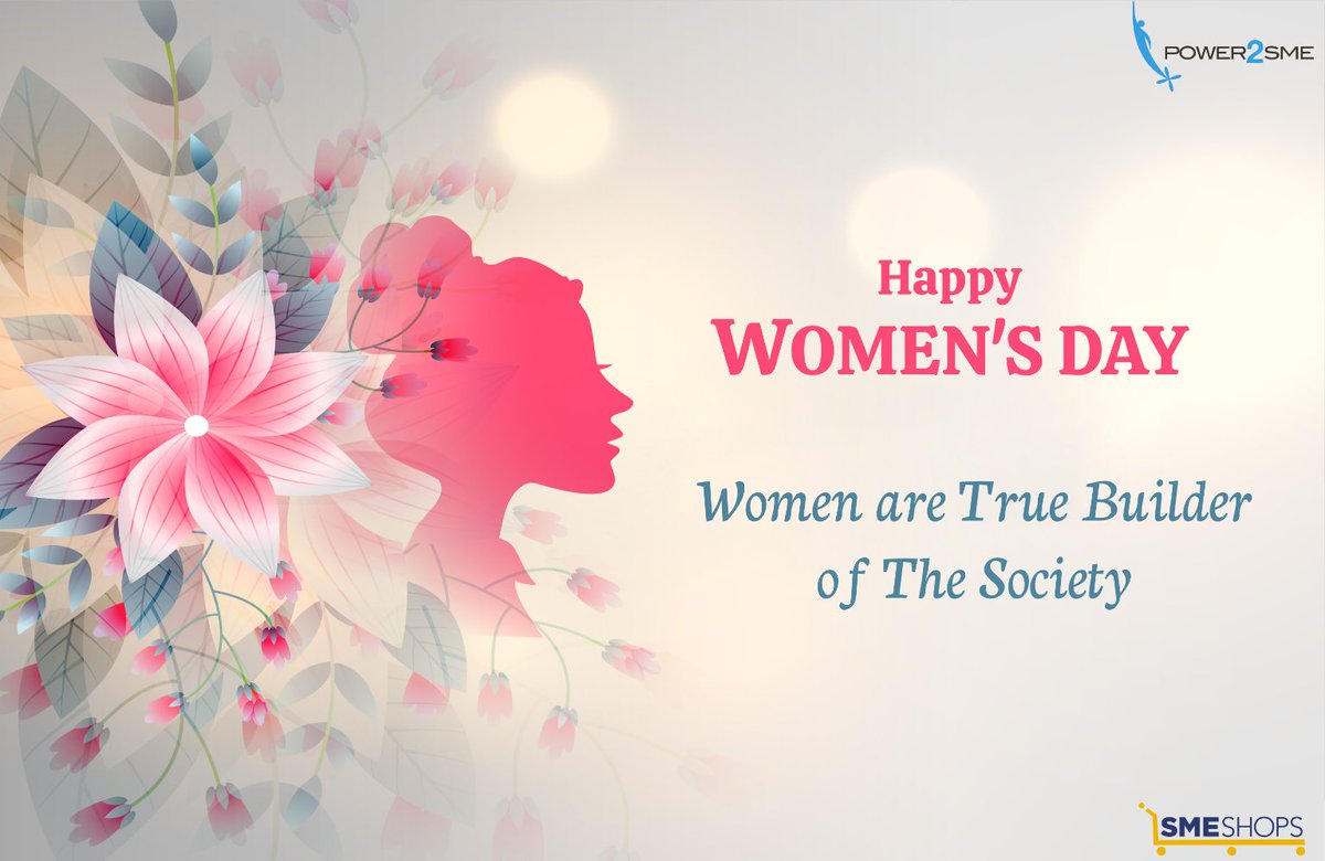 SMEShops's tweet photo. Here's to extraordinary #Women inspiring, #Empowering &amp; leading gracefully. Today, we #Celebrate their remarkable contributions &amp; resilience. Let's #Honour women every day &amp; create a future where all women thrive.
Happy #InternationalWomenDay from Team #SMEShops.
#Power2SME #MSME https://t.co/3ypfkCpwUg