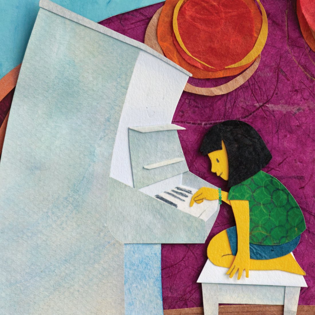 Here’s an intro to PIANO on #kidlitartpostcard day. Launching this baby PIANO WANTS TO PLAY tonight at <a href="/BooksofWonder/">Books of Wonder</a> . It’s my PB debut as author-illustrator through <a href="/PageStreetKids/">Page Street Kids</a> ! So pleased to be rep’d by <a href="/CarynWiseman/">Caryn Wiseman</a> <a href="/AndreaBrownLit/">Andrea Brown Lit</a> 
Portfolio at ckongsavage.com