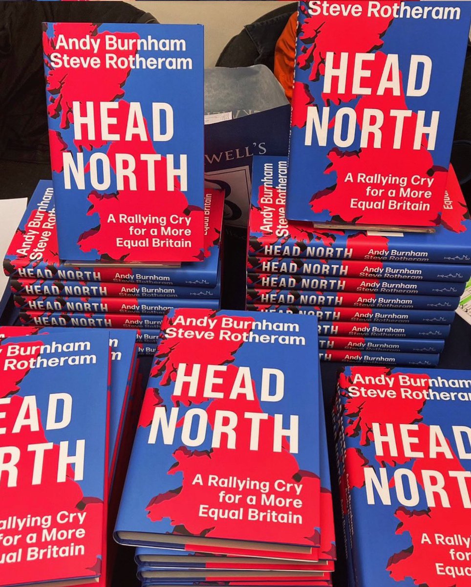 You could get angry about Canary Wharf being given £242M of “levelling up” funding in the Budget. OR You could go and get hold of #HeadNorth and join the fightback for a fairer country! OUT TODAY! #WorldBookDay2024