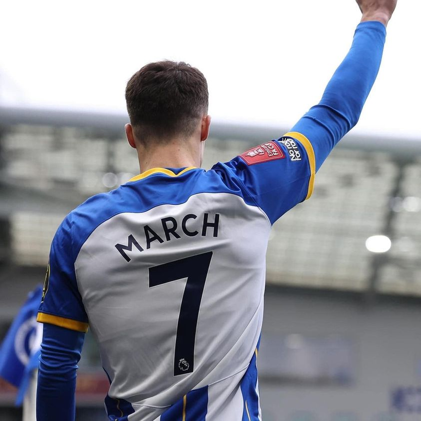 Happy Solly March Day #BHAFC fans. We play in Rome today in The Europa League, sadly Solly cannot play due to injury, in what would have been the biggest match of his career so far. @OfficialBHAFC Let's #DoItForSolly Albion fans, get that trending #HappySollyMarchDay