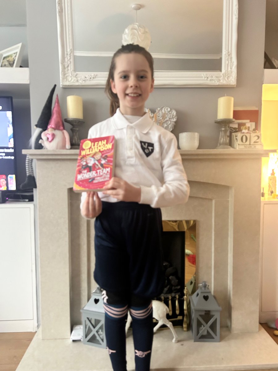 LHG / AFC (@misslfgs) on Twitter photo #WorldBookDay2024 Jessica rocking the
<a href="/leahcwilliamson/">Leah Williamson</a>
book - thank you Leah for giving her such a great character! #WorldBookDay2024 Jessica rocking the
<a href="/leahcwilliamson/">Leah Williamson</a>
book - thank you Leah for giving her such a great character!