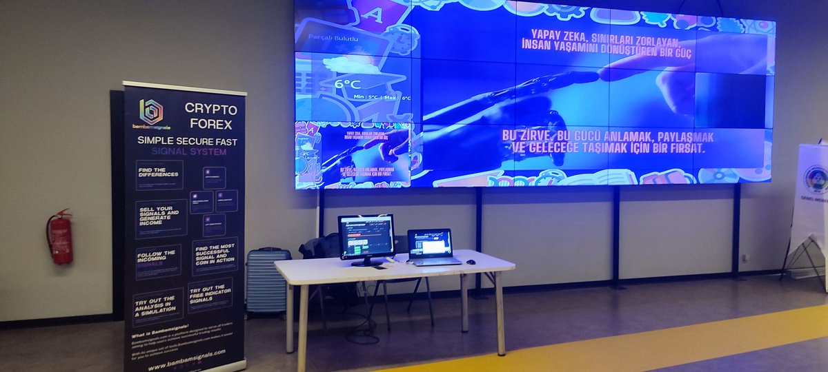 BambamSignals's tweet image. Today, we participated in Nevfest24 artificial intelligence and technology summit at Nişantaşı university. We are introducing our new artificial intelligence-powered price prediction algorithm.

#Bitcoin #algoritm #trade #ArtificialIntelligence