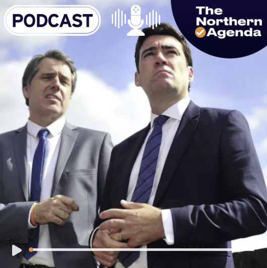 NorthernAgenda_'s tweet photo. Mayors @AndyBurnhamGM and @MetroMayorSteve have a book 'Head North' out today where they set out a plan to 'rewire and reimagine our country beyond the Westminster bubble'

Hear them talk to @RobParsonsNorth and @josephtiman on The Northern Agenda podcast

https://t.co/0OwYqKYyTi https://t.co/XS4DBAwQAT