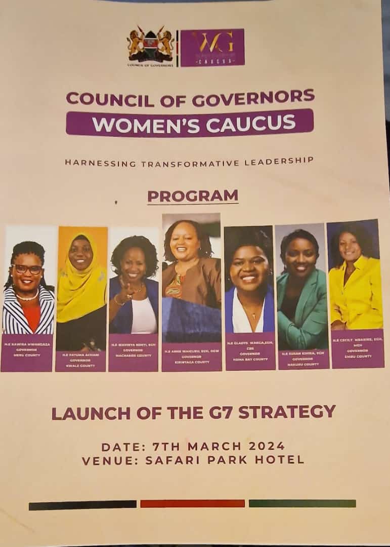 Congratulations to the @KenyaGovernors Women Caucus on the launch of the #G7Strategy! This initiative demonstrates a significant step towards harnessing transformative leadership at both the National and County levels. ActionAid Kenya applauds your commitment to fostering…