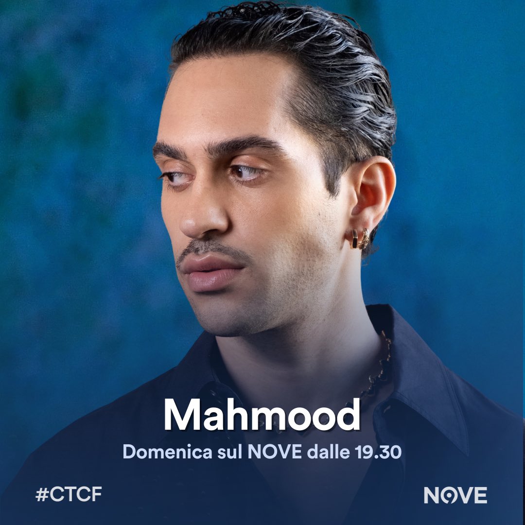 chetempochefa's tweet photo. “Cinque cellulari nella tuta gold
Baby, non richiamerò”

Questa domenica a #CTCF sul Nove avremo @Mahmood_Music, che sta dominando le classifiche con la sua Tuta Gold 🔥 https://t.co/j0K5FurZOl