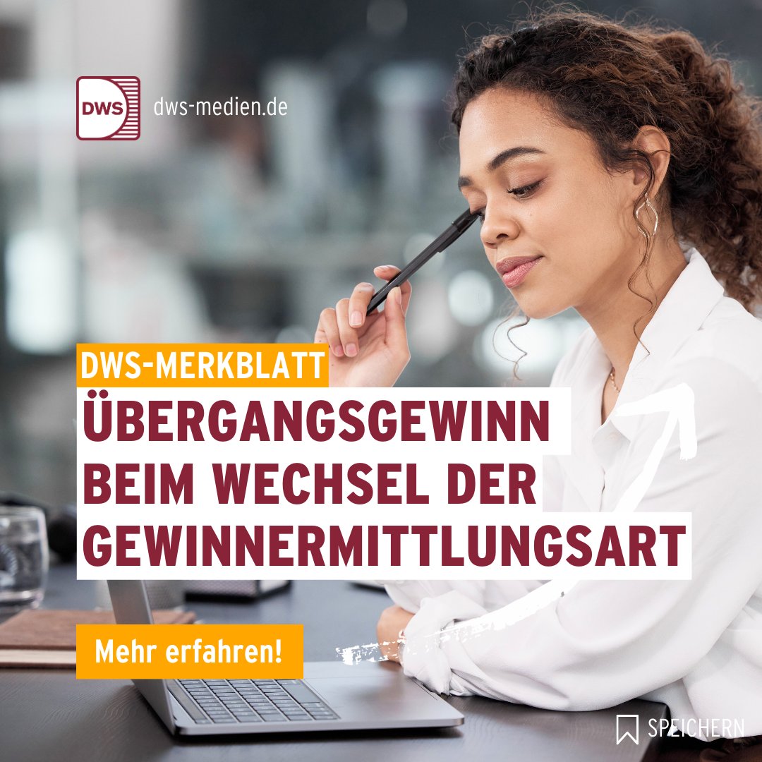 DWS_Medien's tweet photo. 🔄 Übergangsgewinn: Steuerliche Weichen richtig stellen! https://t.co/6jpayzSJHD https://t.co/Zh1N2CuLB4