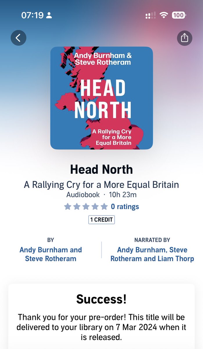 Just secured my pre-order of 'Head North' by Steve Rotherham and Andy Burnham, and I'm genuinely excited for today's release. It feels like this book is going to be a beacon of hope and a guide for meaningful change. Looking forward to uncovering the insights Steve and Andy share…
