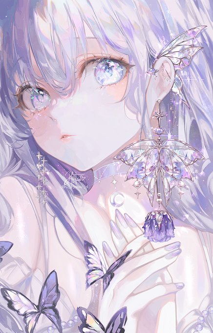「blue eyes gem」 illustration images(Latest)｜4pages
