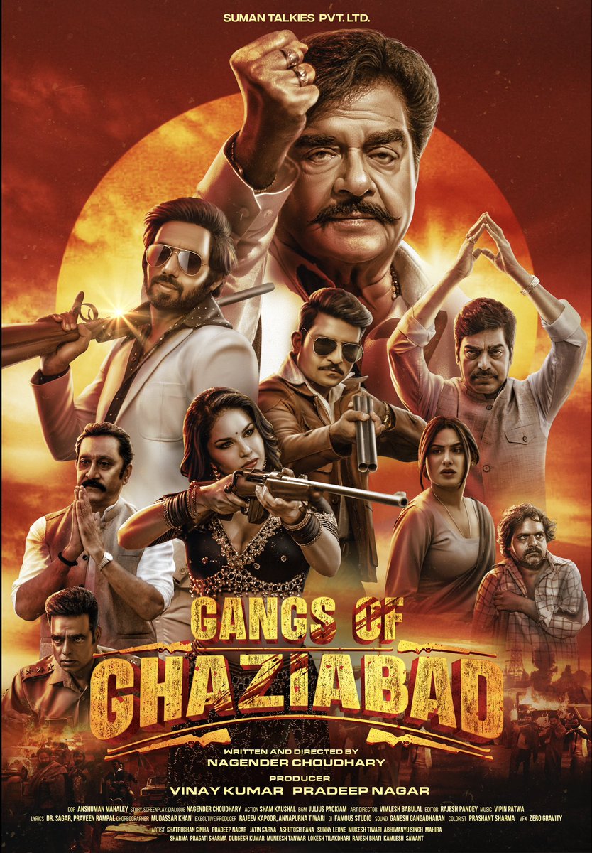 Jatin sarna (@jatinsarna) on Twitter photo Shatrughan Sinha wraps up filming for his OTT debut in GANGS OF GHAZIABAD Produced by #VinayKumar & <a href="/ThePradeepNagar/">Pradeep Nagar</a>
Written & Directed by <a href="/nagenderchoudh1/">Nagender Choudhary</a> an epic tale of crime, friendship and redemption which is set in the gritty underworld of the 90s Shatrughan Sinha wraps up filming for his OTT debut in GANGS OF GHAZIABAD Produced by #VinayKumar & <a href="/ThePradeepNagar/">Pradeep Nagar</a>
Written & Directed by <a href="/nagenderchoudh1/">Nagender Choudhary</a> an epic tale of crime, friendship and redemption which is set in the gritty underworld of the 90s