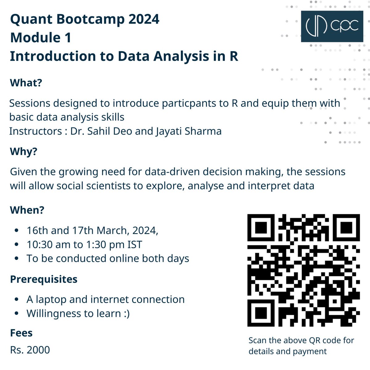 Next weekend! 

Do join for this - promises to be fun 🤩 

<a href="/aparanjape/">Amit Paranjape</a>