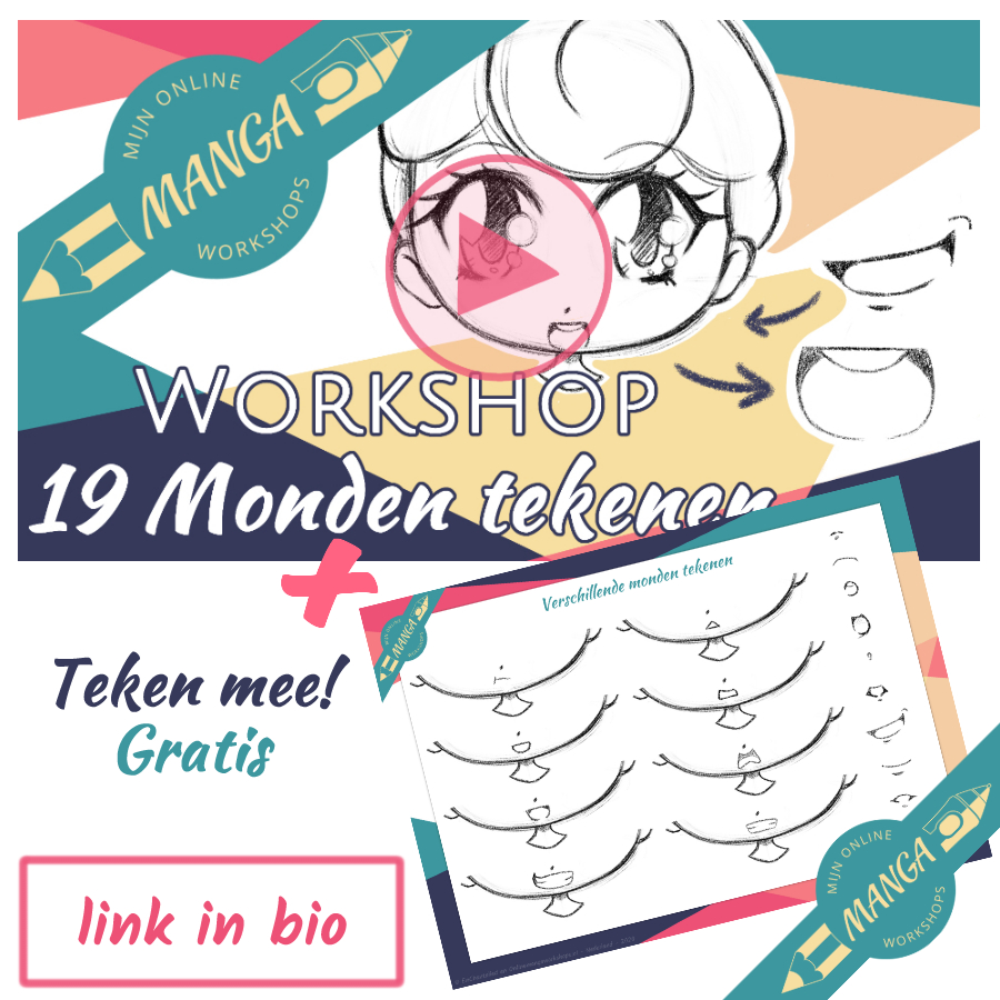 EnChantalled's tweet photo. Sinds 2020 maak ik gratis tekenworkshops voor de EnChantalled Youtube kanaal en voor op mijn website https://t.co/E4U4LFFoei.

#tekenlessen #mangaworkshops #animetekenen #mangatekenles https://t.co/TciDo4d1ee