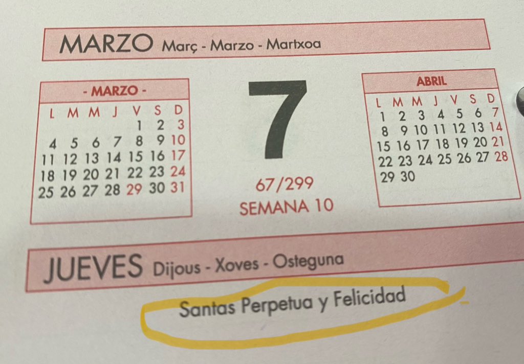 ¡Santa paradoja!