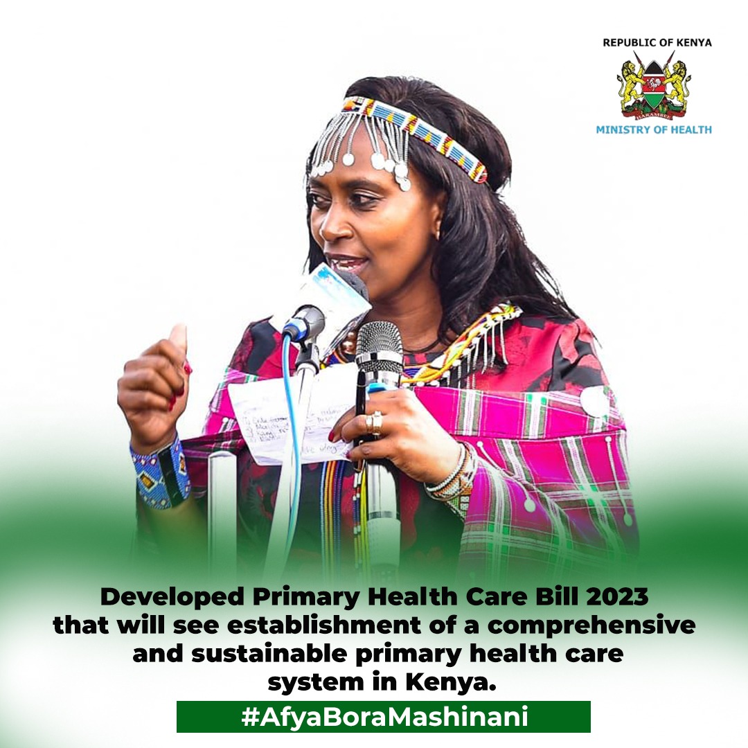 Afya Bora Mashinani is dedicated to increasing the healthcare workforce to ensure comprehensive coverage, as part of the goal to achieve Universal Health Coverage by 2027. <a href="/muthonikenya/">muthonikenya</a>
#AfyaBoraMashinani
UHC by 2027