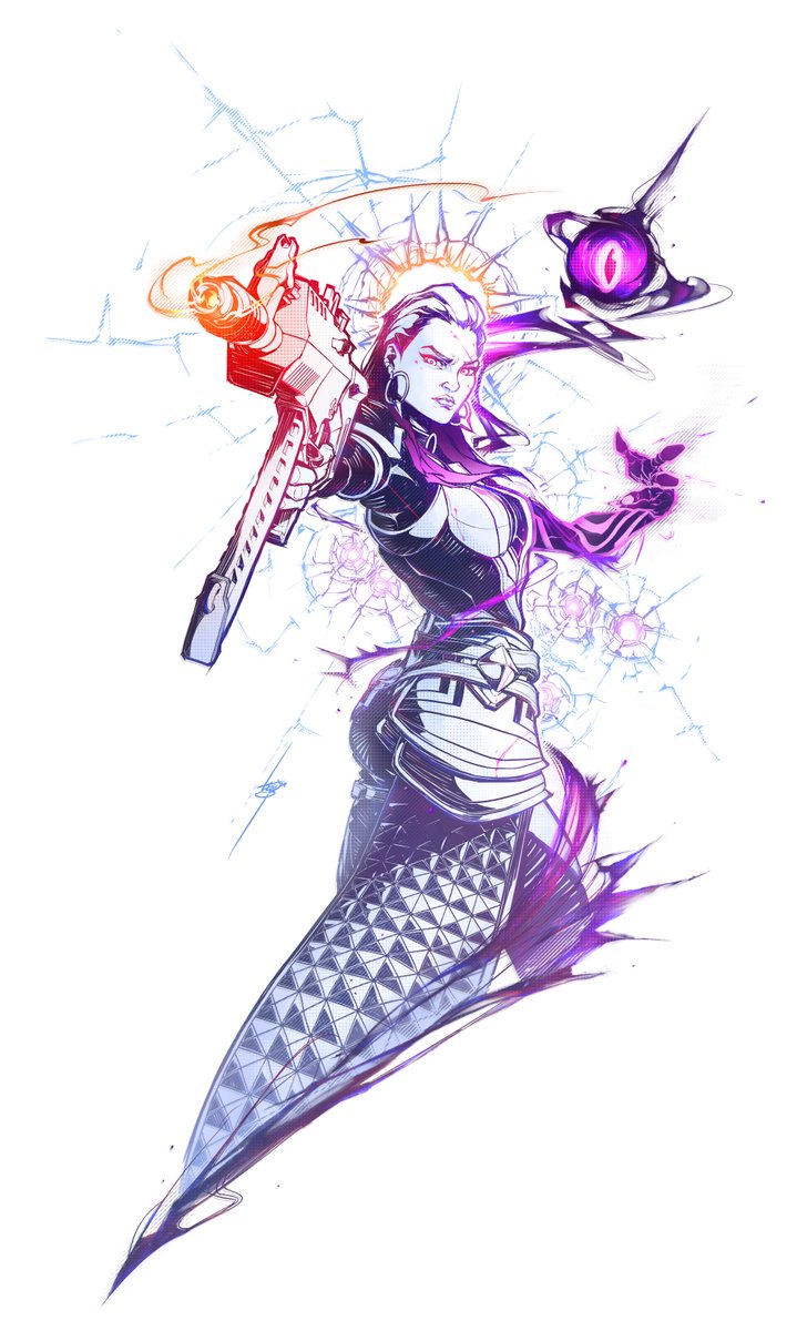 I don't play valorant but I made this for a friend at work who's leaving. 

#ValorantArt  #VALORANTfanart  #Reyna
