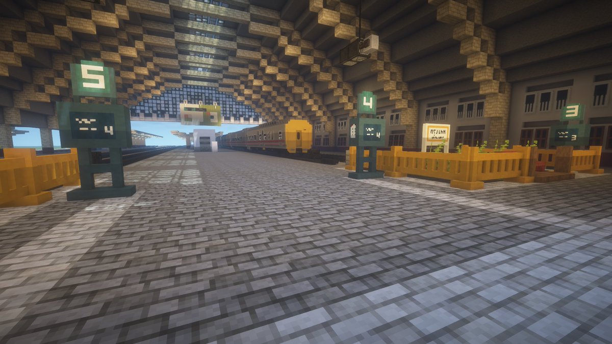 Prefend_'s tweet photo. รถด่วนพิเศษ "ทักษิณารัถย์" พร้อมเปิดให้บริการ👨‍✈️!!
#Minecraft #Minecraftbuilds #chiselandbits https://t.co/8dTQdvZB1F