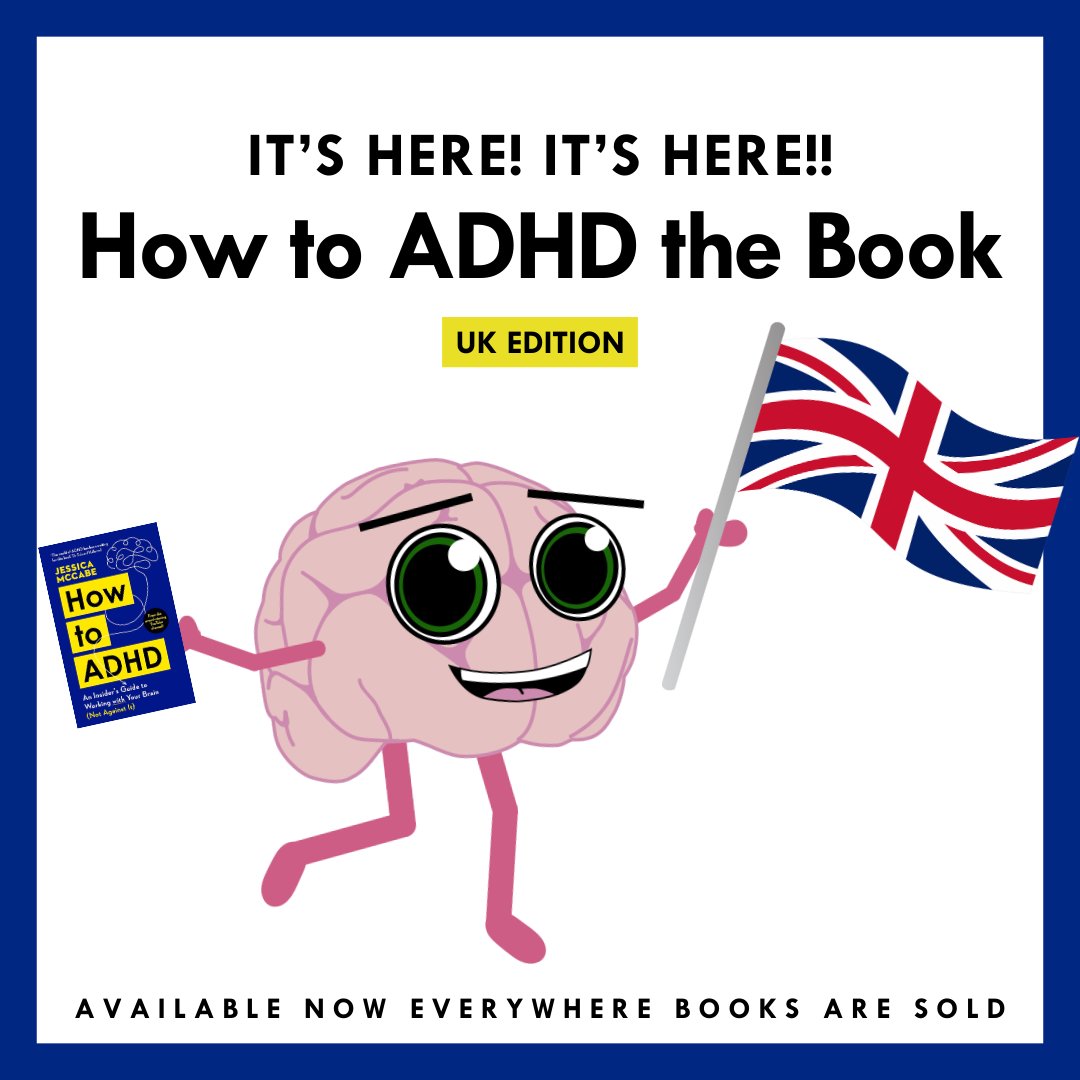 HowtoADHD's tweet photo. UK! ITโS HERE! THE BOOK IS REALLY HERE! All of it! Softcover. Audiobook. Ebook. Whatever format you prefer, itโs now officially out! Tag us in your tweets & let us know what you think!
Check it out at https://t.co/K8VJXR3xQO
#HowToADHD #HowToADHDBook https://t.co/0lmmQXL8Yt