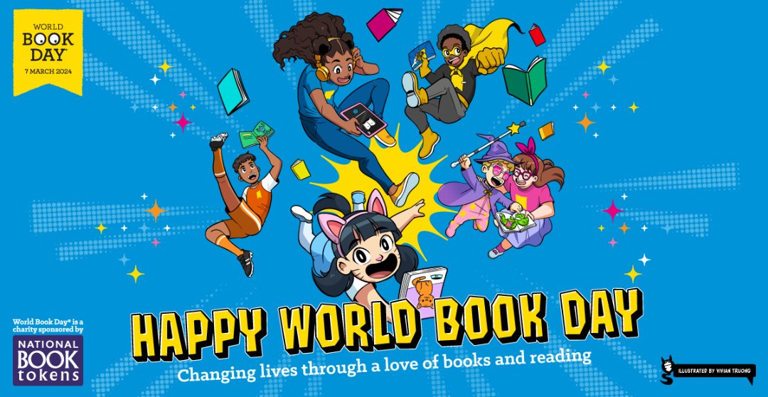 It's here!! Happy World Book Day everyone 🤩 We have all of the World Book Day titles available. Pop in with your £1 token to redeem your free £1 book. Happy reading ❤️📚❤️📚❤️📚