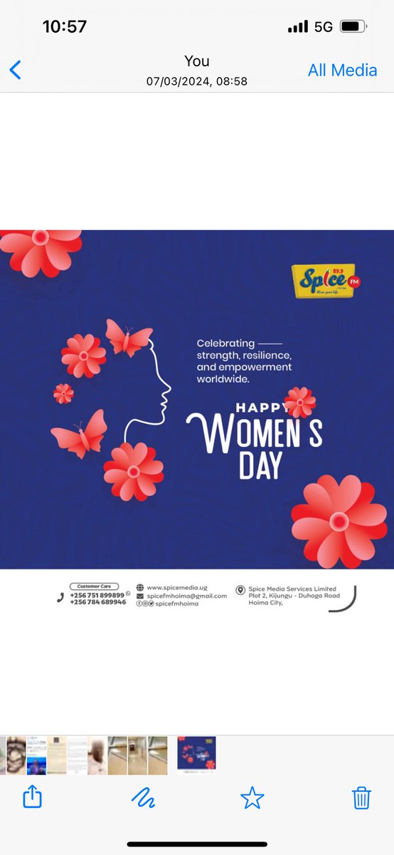 Happy women’s day <a href="/SpiceFMHoima/">SpiceFM 89.9 Hoima</a> <a href="/AgabaMuhairwe/">Agaba Muhairwe & Co. Advocates</a> <a href="/Bunyoro_Kitara/">Bunyoro-Kitara Kingdom</a> <a href="/hbhotels_/">HBhotelsug</a> <a href="/Sylviagaba8/">Syl</a> <a href="/agness2696/">Agness Agaba</a> <a href="/CedricAgaba/">Cedric Agaba</a>