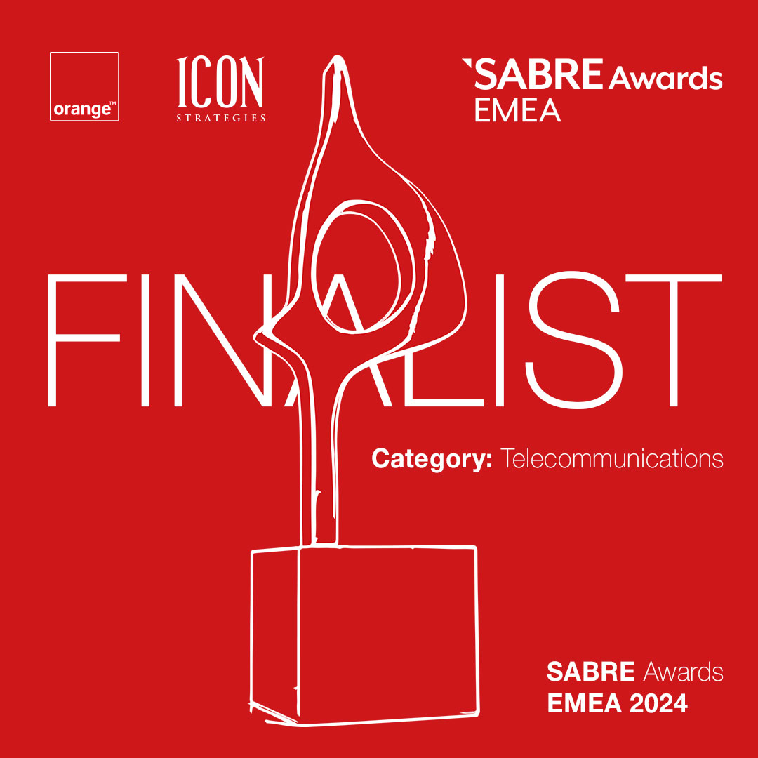 Jesteśmy w finale EMEA #Sabre Awards 2024 za kampanię dla @Orange_Polska