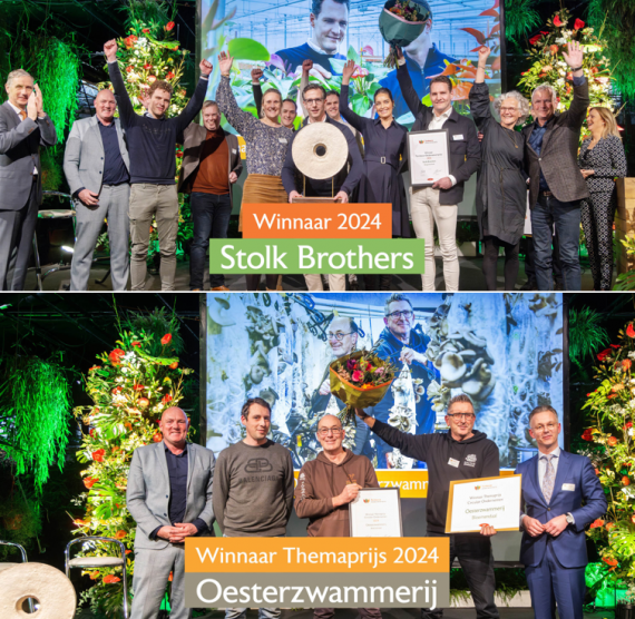Lees het laatste nieuws <a href="/GreenportA/">Greenport Aalsmeer</a> met winnaars <a href="/TOPTuinbouw/">Tuinbouw Ondernprijs</a> Stolk Brothers ( Tuinbouw Ondernemersprijs) en Oesterzwammerij (Themaprijs), vervolg Kenniscafé Logistiek, de SDE++ en veel meer! Lees 'm hier 📧-> bit.ly/3v6Wah2
