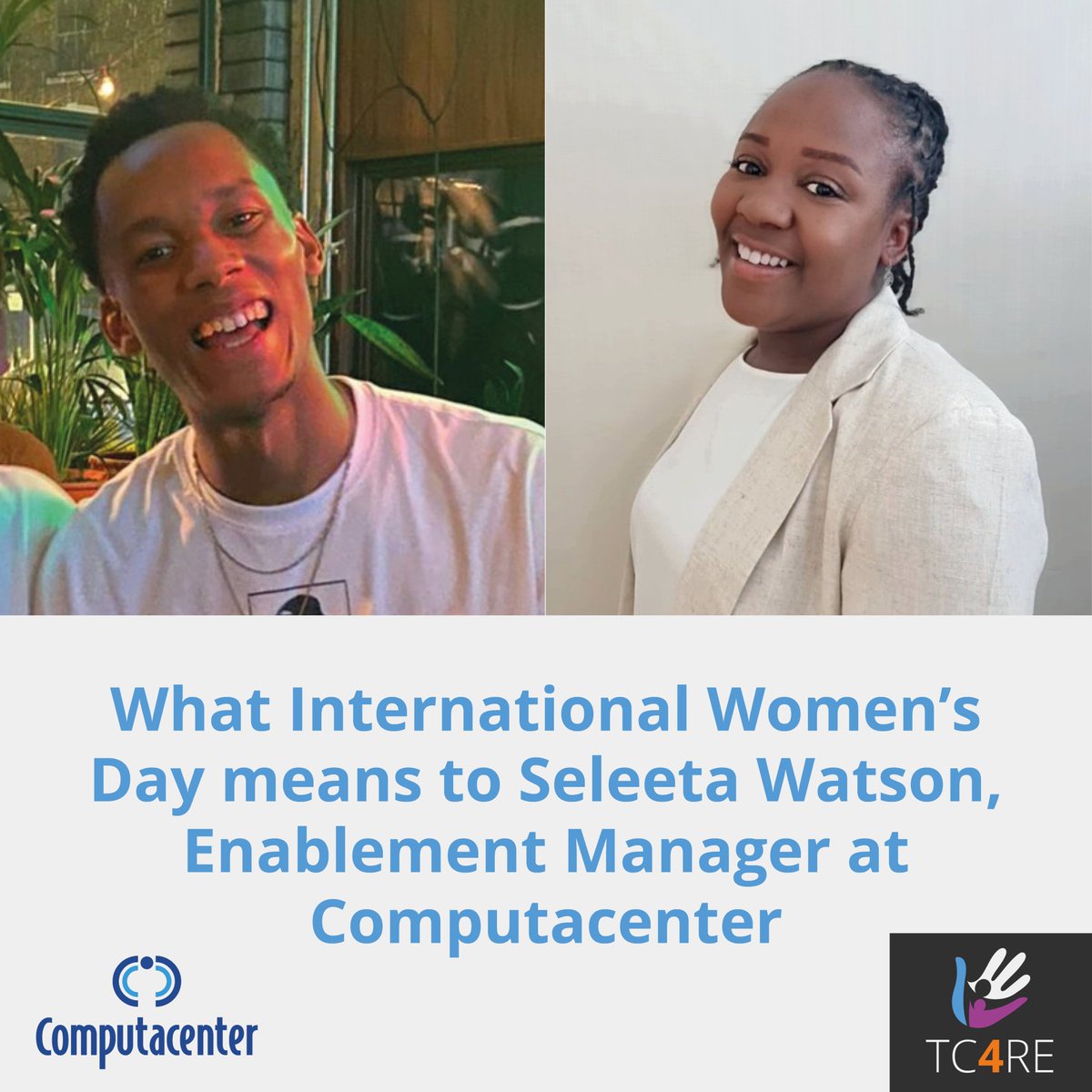 Last week we celebrated #IWD2024, but we want to keep the conversation going by sharing one of our old podcasts on what #IWD means to a member of our volunteer community.  

Listen to the podcast here: tc4re.org/the-tc4re-podc…

#WomenInTech